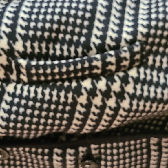 Ike behar coat blk and white hounds tooth size med - Picture 3 of 10